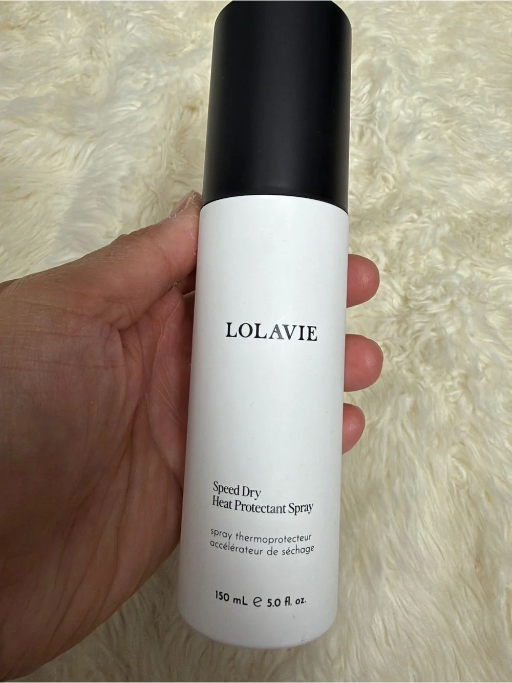 LolaVie Speed Dry Heat Protectant Spray